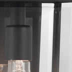 Kichler Mathus Medium Outdoor Wall Lantern in Black