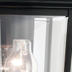 Kichler Mathus Small Outdoor Wall Lantern in Black