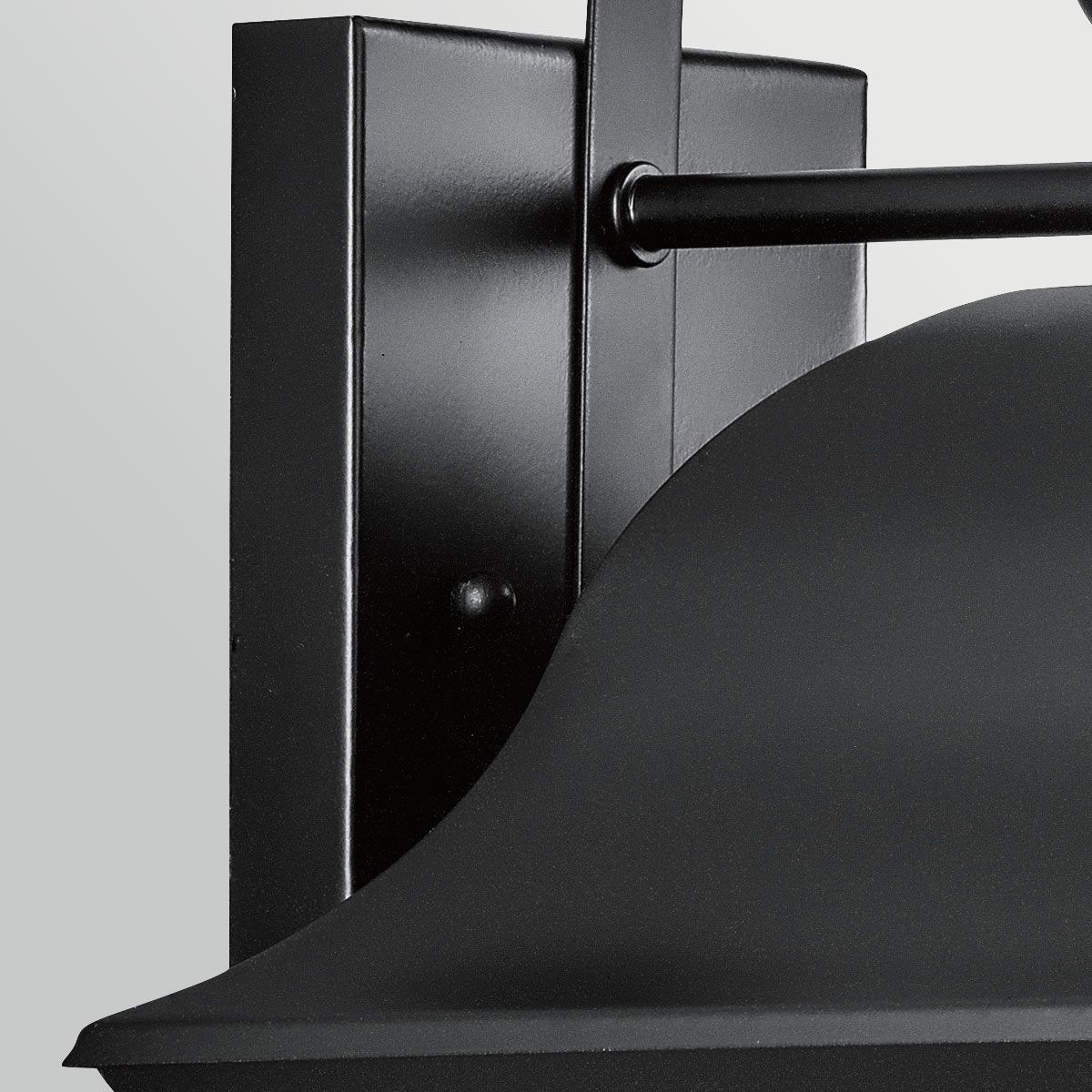 Kichler Mount Vernon Large Outdoor Wall Lantern in Black