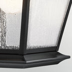 Kichler Mount Vernon Large Outdoor Wall Lantern in Black