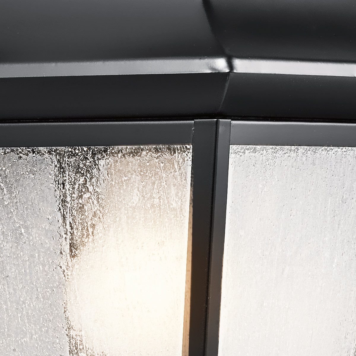 Kichler Mount Vernon Medium Outdoor Wall Lantern in Black