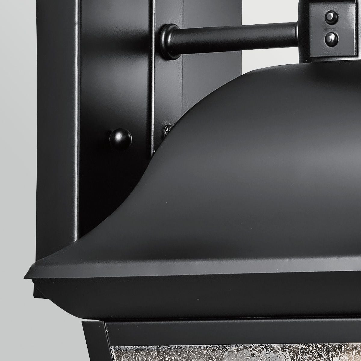 Kichler Mount Vernon Medium Outdoor Wall Lantern in Black