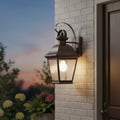 Kichler Mount Vernon Medium Outdoor Wall Lantern in Old Bronze