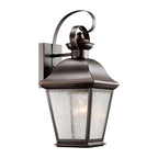 Kichler Mount Vernon Medium Outdoor Wall Lantern in Old Bronze