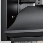 Kichler Mount Vernon Small Outdoor Wall Lantern in Black