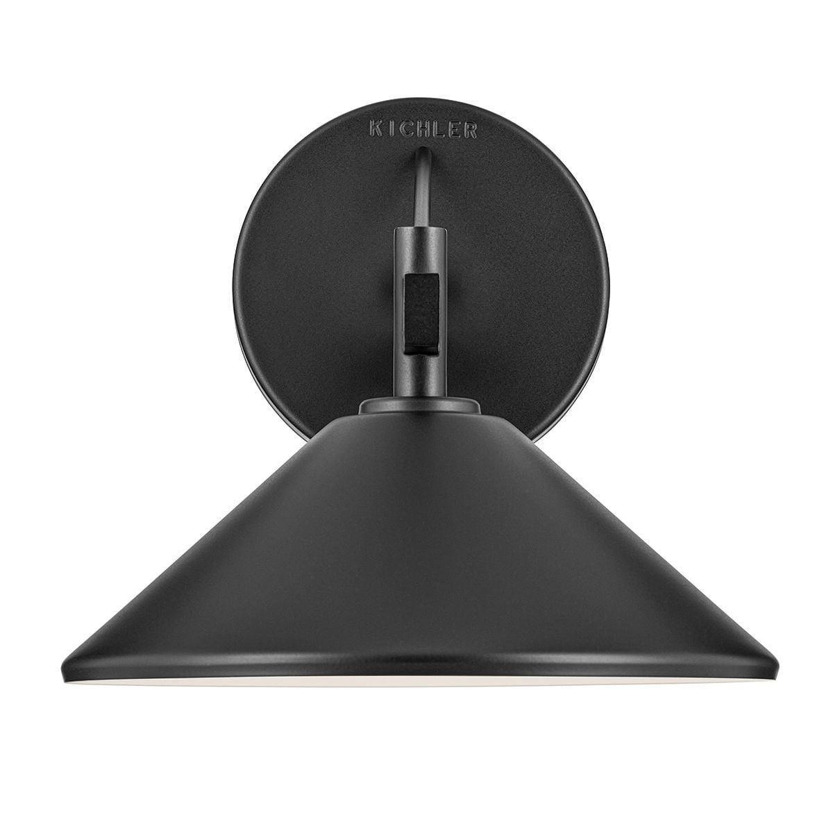 Kichler Ripley Medium Outdoor Wall Lantern in Black