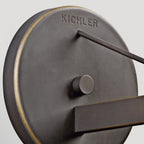 Kichler Ripley Medium Outdoor Wall Lantern in Old Bronze