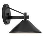 Kichler Ripley Small Outdoor Wall Lantern in Black