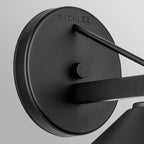 Kichler Ripley Small Outdoor Wall Lantern in Black