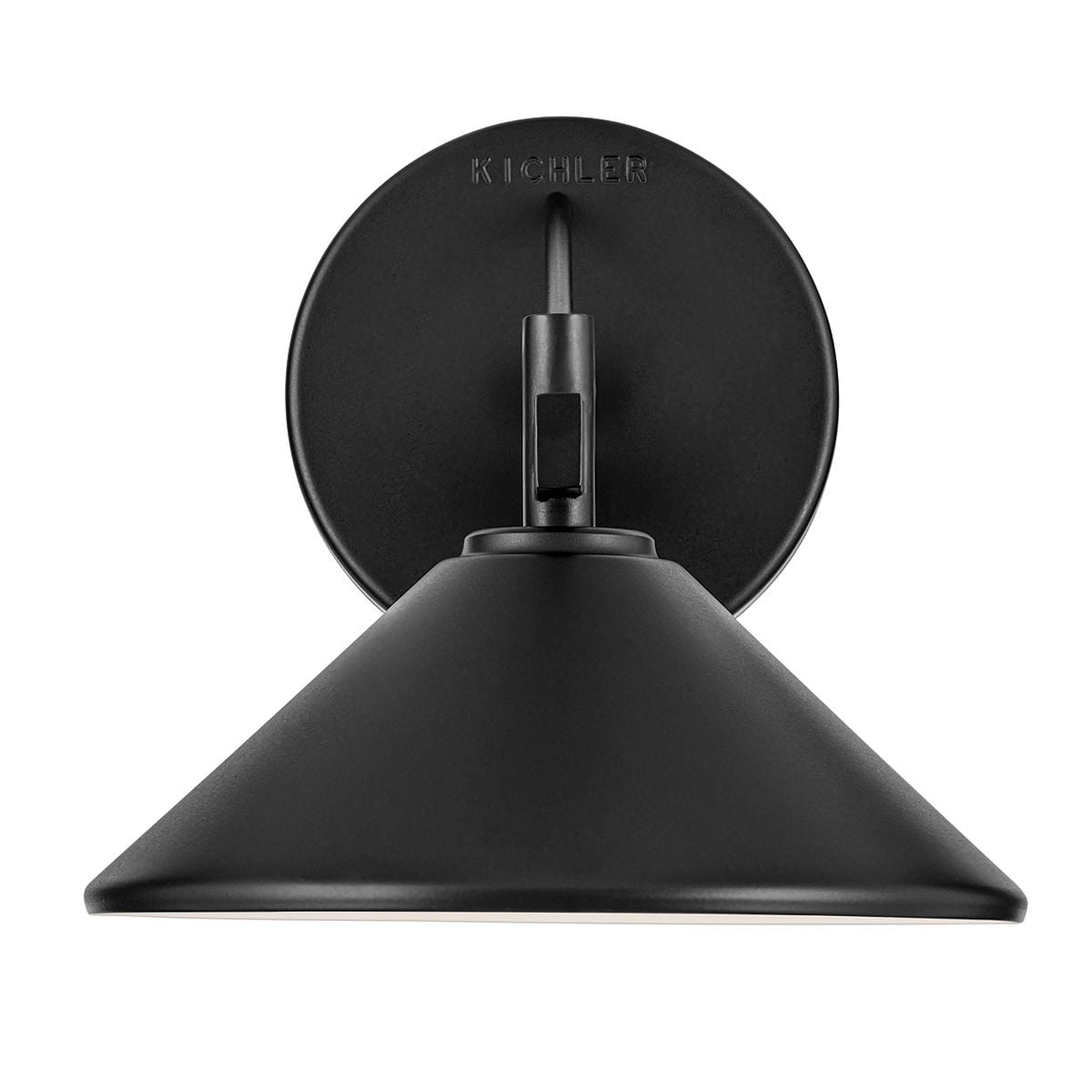 Kichler Ripley Small Outdoor Wall Lantern in Black