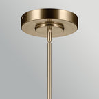 Kichler Riven LED Linear Pendant in Champagne Bronze