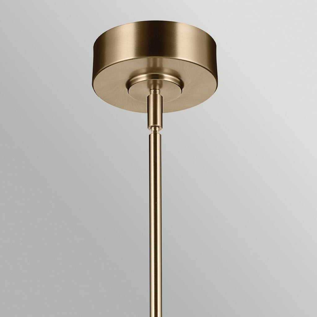 Kichler Riven LED Pendant in Champagne Bronze