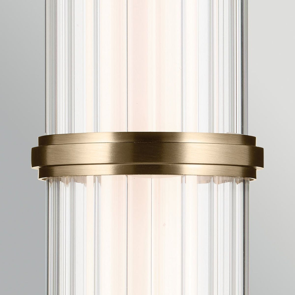 Kichler Riven LED Pendant in Champagne Bronze