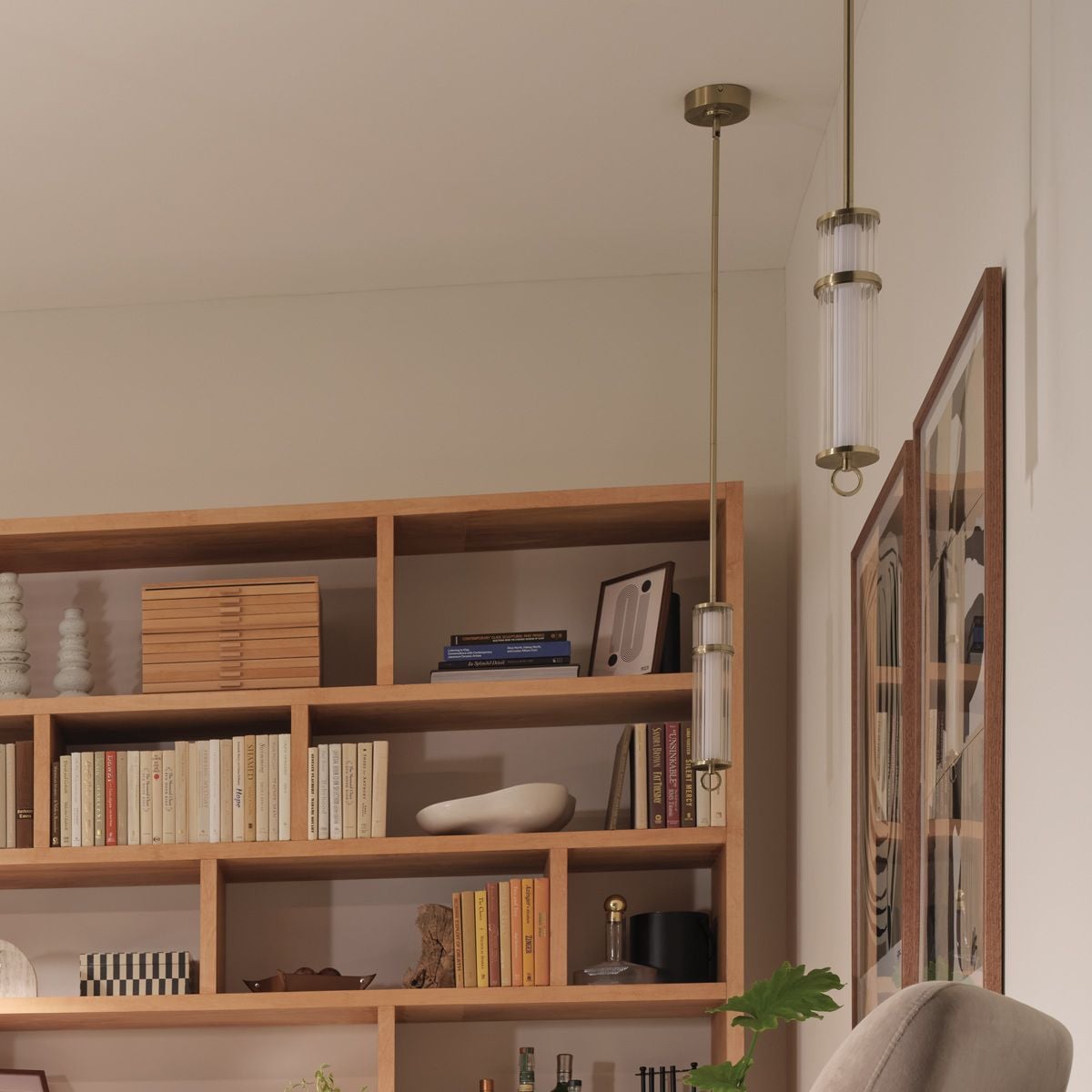 Kichler Riven LED Pendant in Champagne Bronze