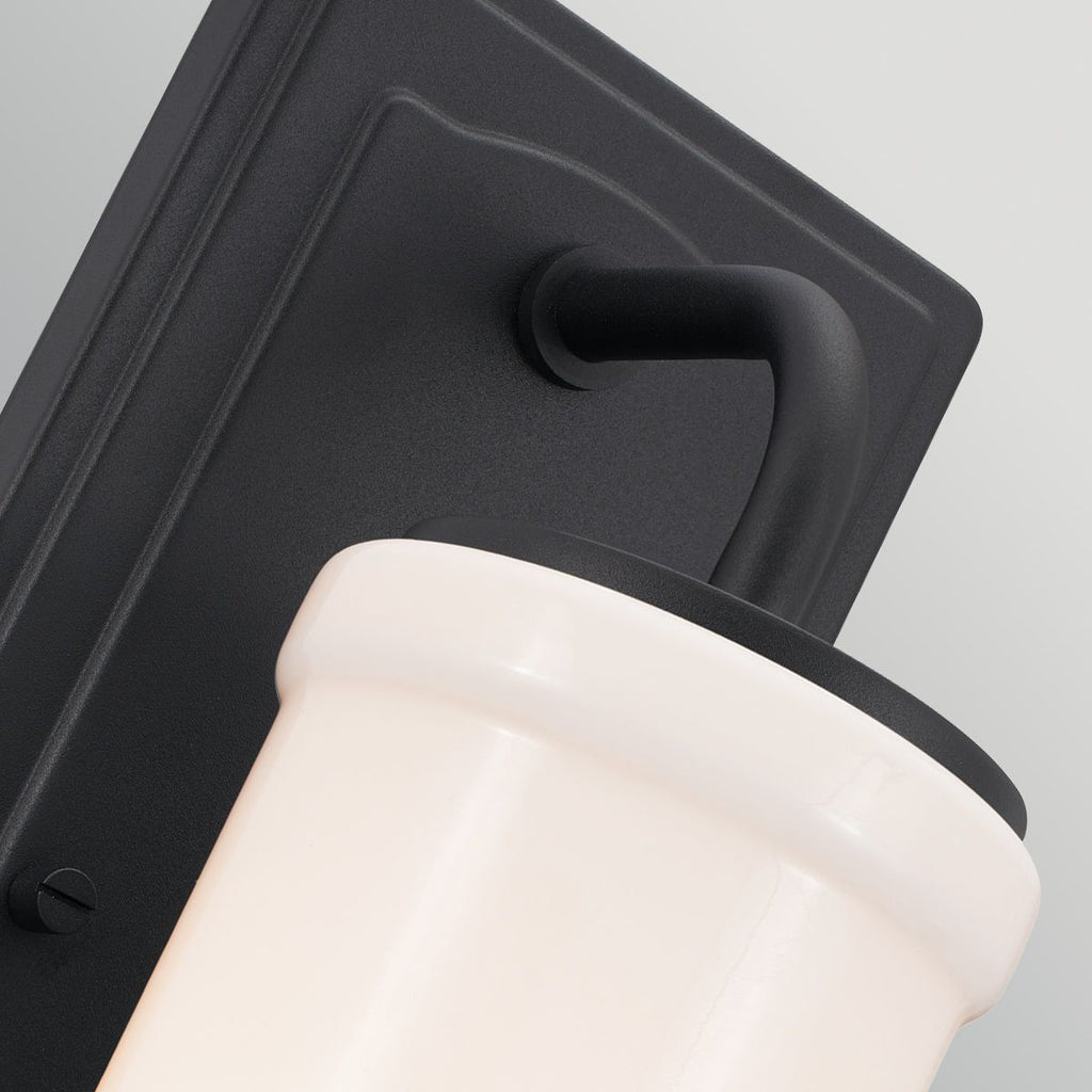 Kichler Vetivene Bathroom Wall Light in Black