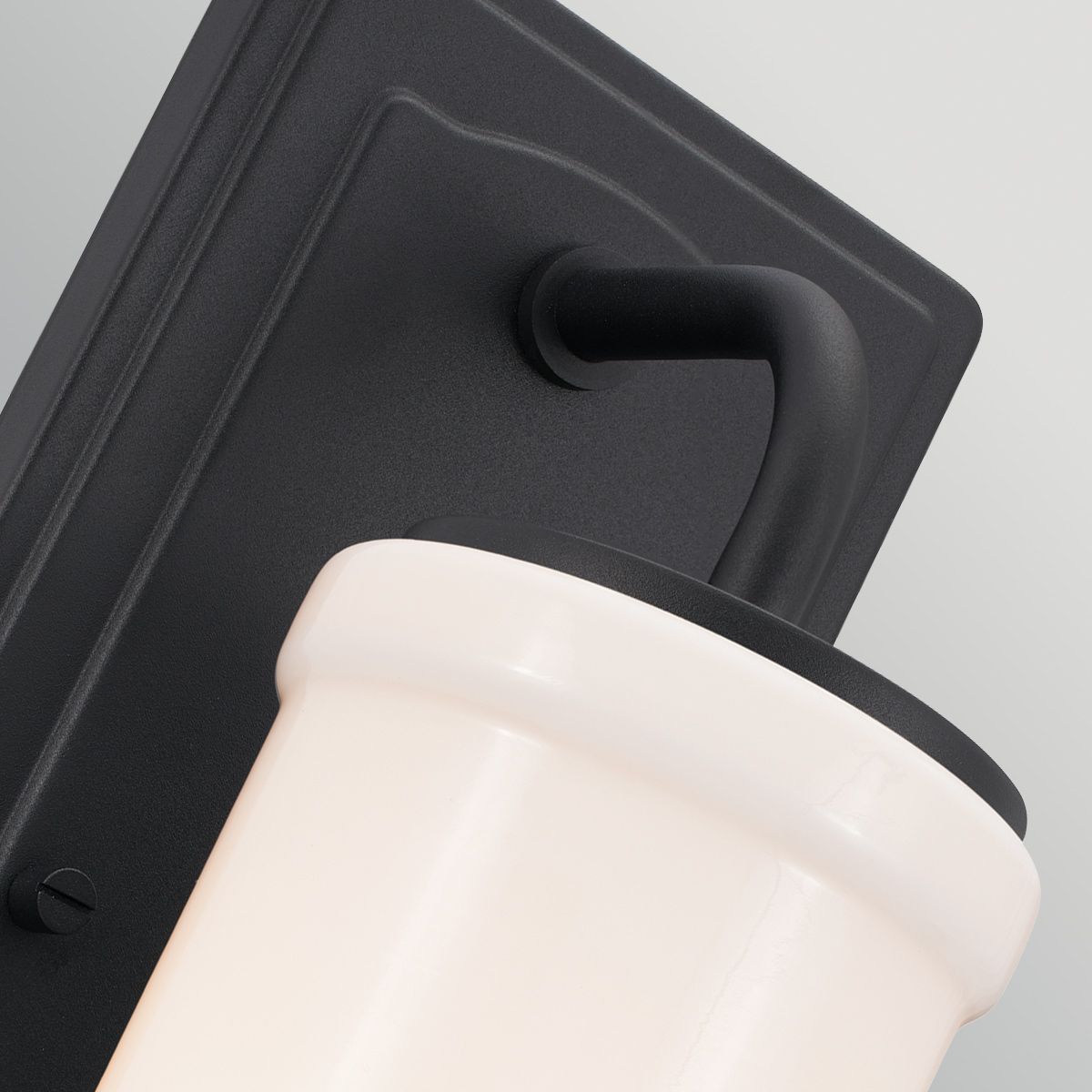 Kichler Vetivene Bathroom Wall Light in Black