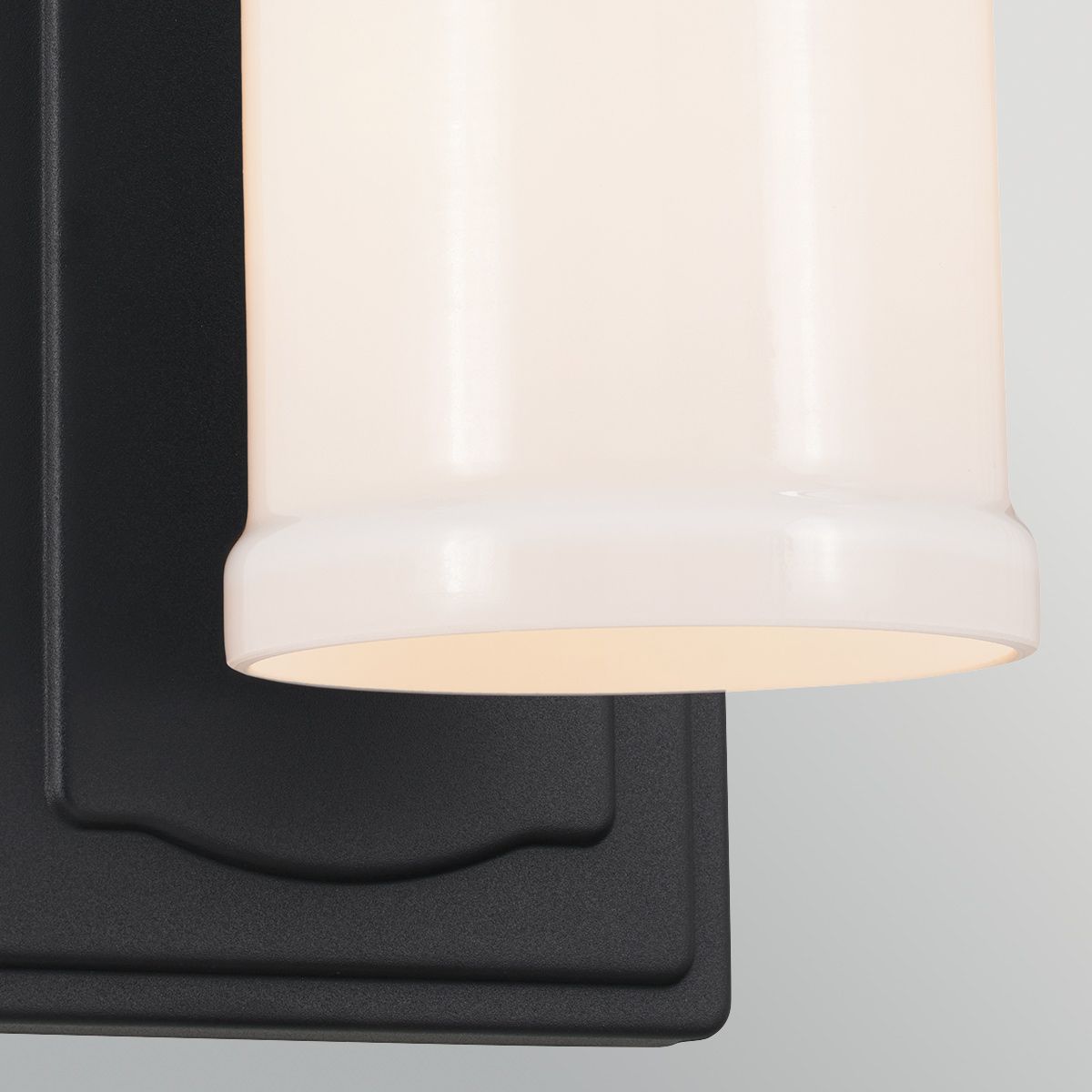 Kichler Vetivene Bathroom Wall Light in Black