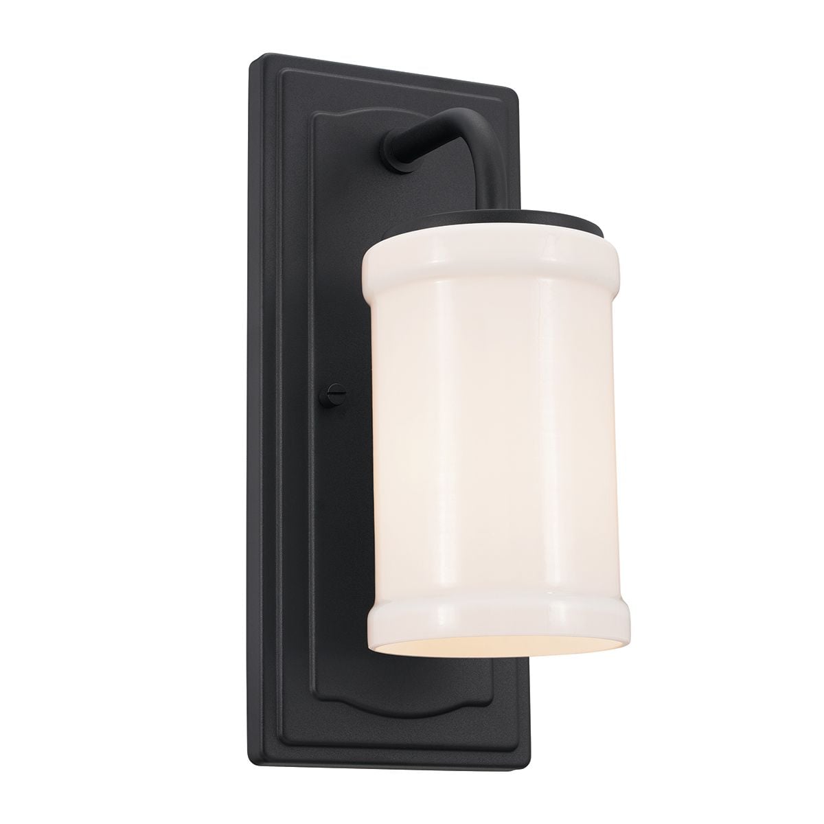 Kichler Vetivene Bathroom Wall Light in Black