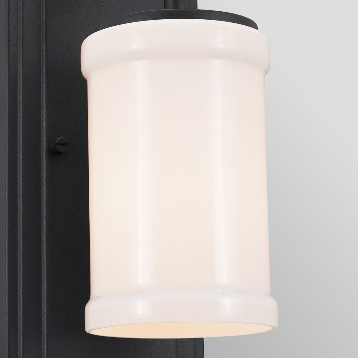 Kichler Vetivene Bathroom Wall Light in Black