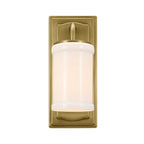 Kichler Vetivene Bathroom Wall Light in Natural Brass