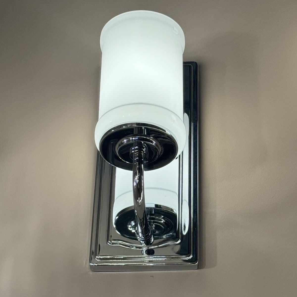 Kichler Vetivene Bathroom Wall Light in Polished Chrome