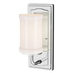 Kichler Vetivene Bathroom Wall Light in Polished Chrome