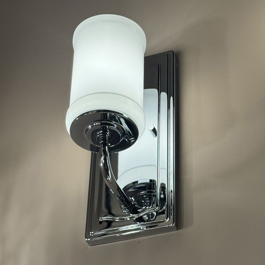 Kichler Vetivene Bathroom Wall Light in Polished Chrome