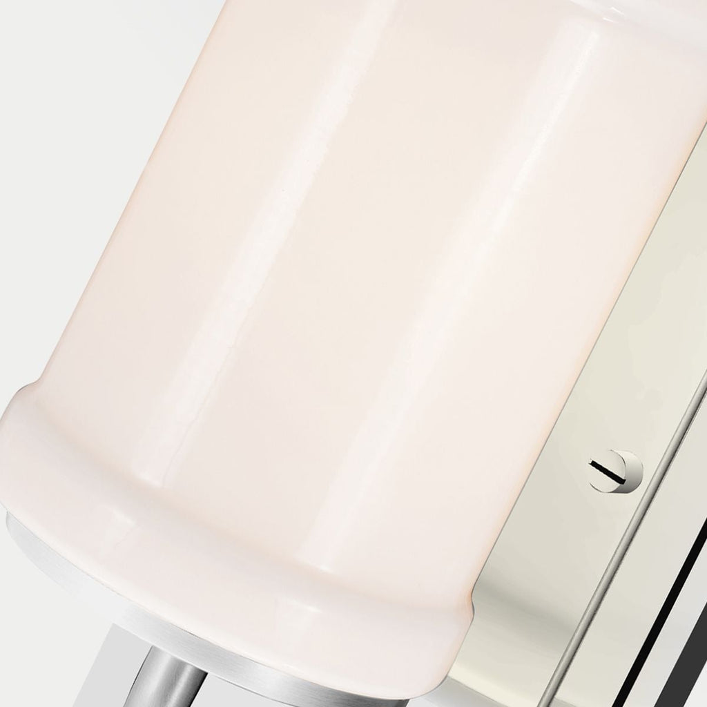 Kichler Vetivene Bathroom Wall Light in Polished Chrome