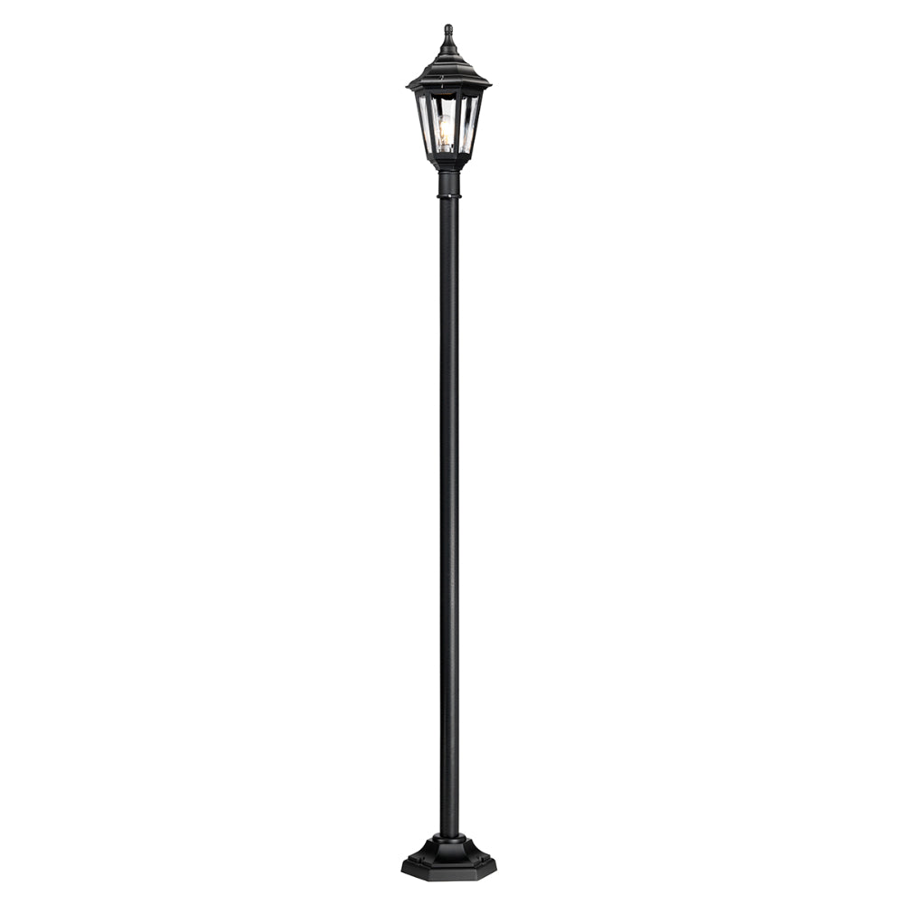 Elstead Kinsale Lamp Post in Black