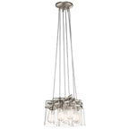 Kichler Brinley 6 Light Pendant Light in Brushed Nickel
