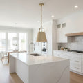 Kichler Etcher Medium Pendant in Champagne Bronze