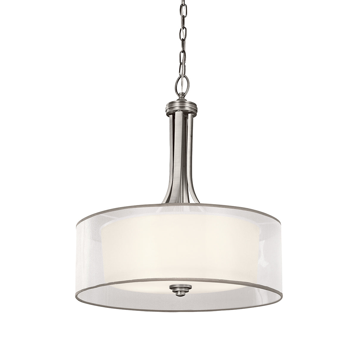 Kichler Lacey Large 4 Light Pendant Light in Antique Pewter