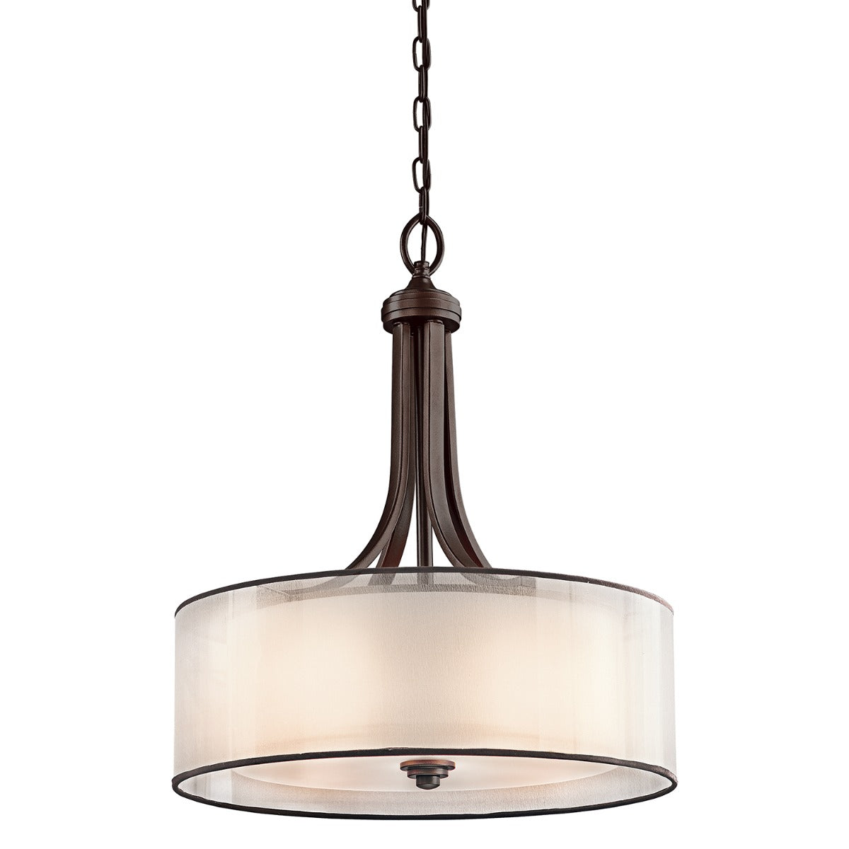 Kichler Lacey 4 Light Pendant Light in Mission Bronze