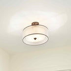 Kichler Lacey 4 Light Semi Flush Ceiling Light in Mission Bronze