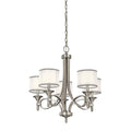 Kichler Lacey 5 Light Chandelier in Antique Pewter