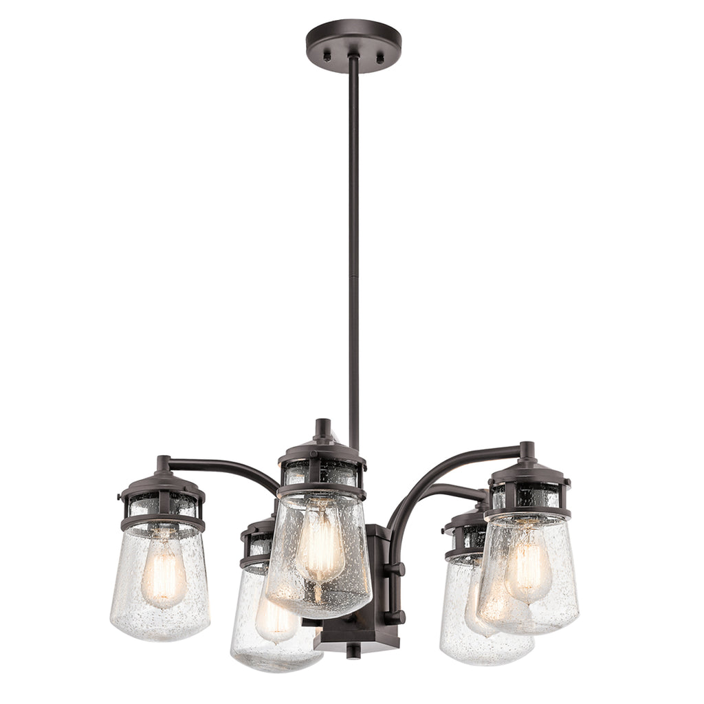 Kichler Lyndon 5 Light Ceiling Light in Architectural Bronze