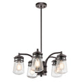 Kichler Lyndon 5 Light Ceiling Light in Architectural Bronze
