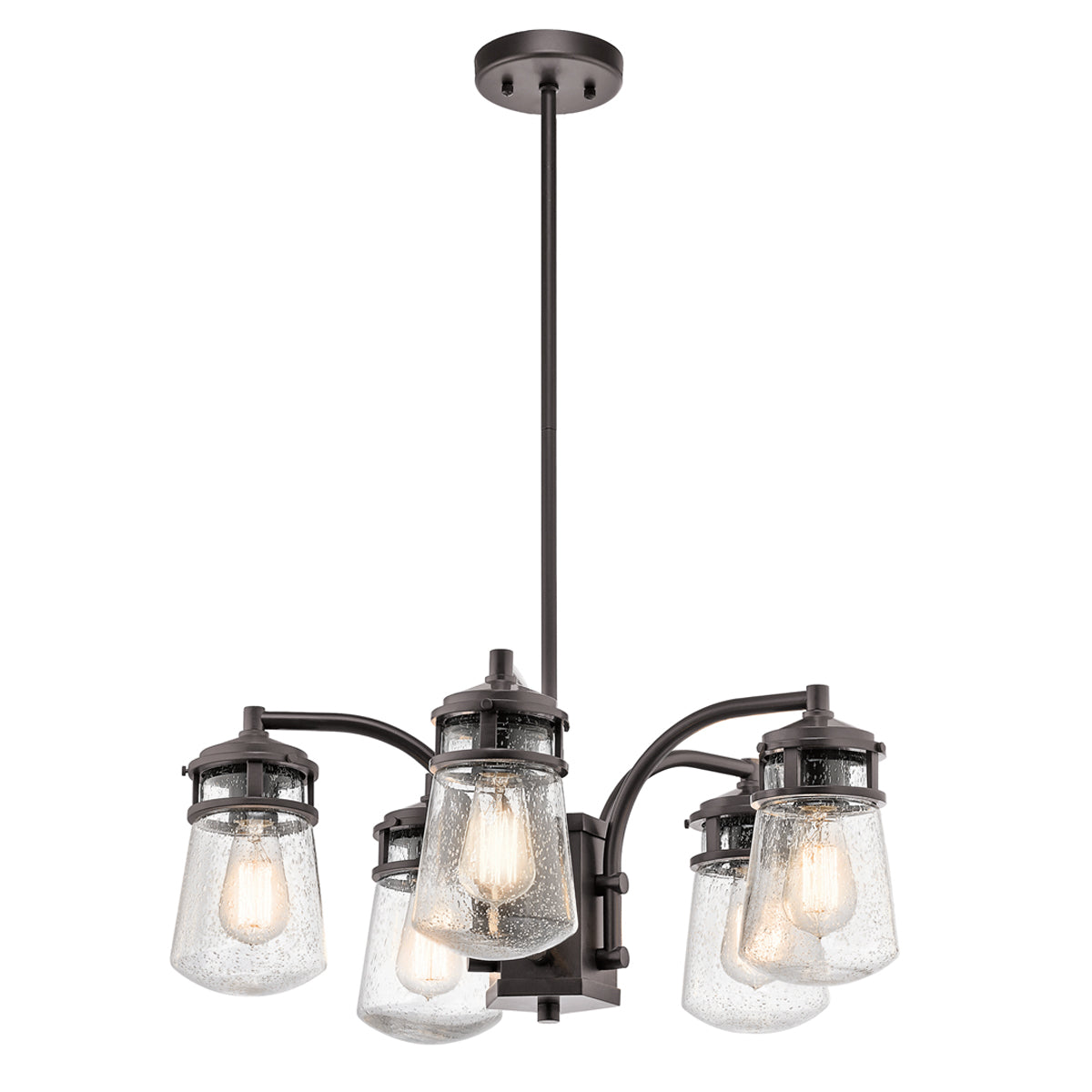 Kichler Lyndon 5 Light Ceiling Light in Architectural Bronze