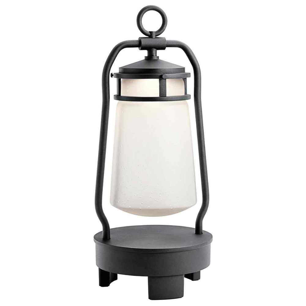 Kichler Lyndon Portable Bluetooth Speaker Lantern EU Plug Textured Black KL-LYNDON-BT-B-BK