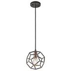 Kichler KL/ROCKLYN/MP RS Rocklyn 1Lt Raw Steel Pendant Light