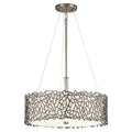 Kichler Silver Coral Duo-Mount Pendant Light in Silver
