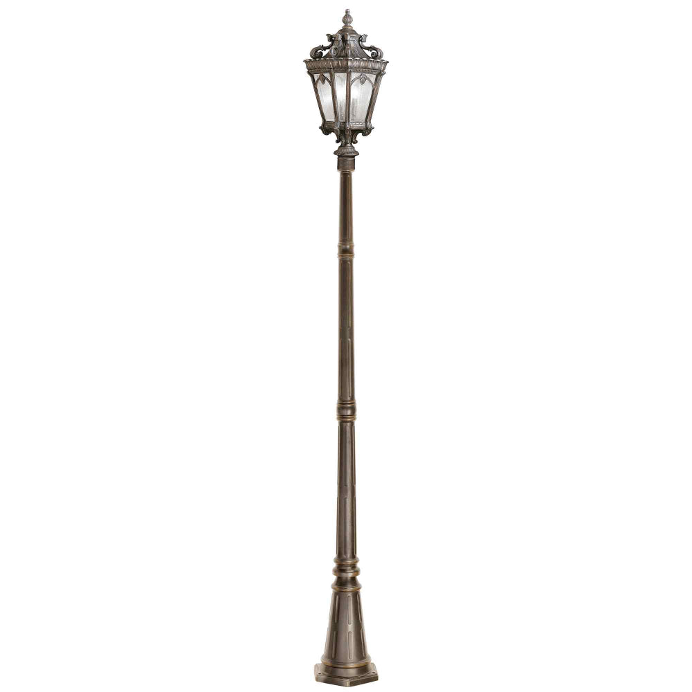 Kichler Tournai Extra Large Outdoor Lamp Post in Londonderry