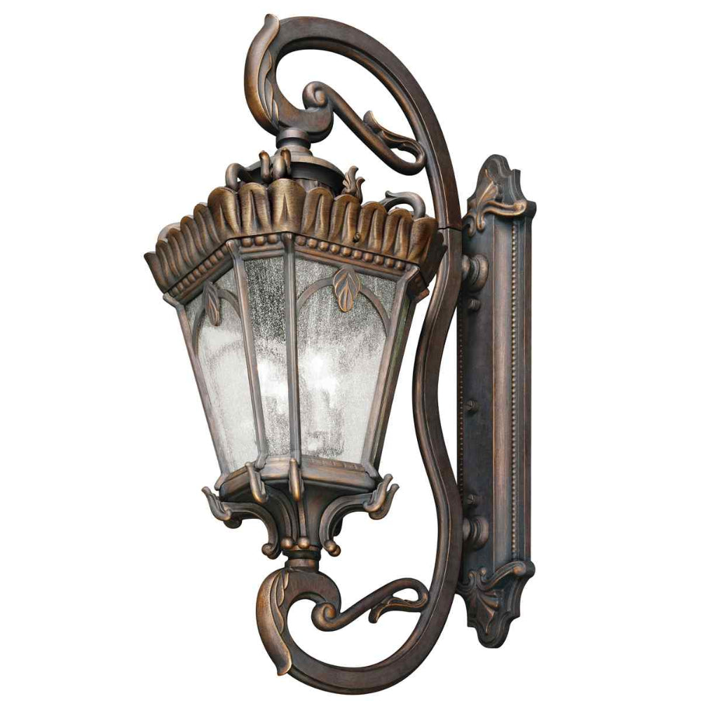Kichler Tournai Extra Large 4 Light Outdoor Wall Lantern in Londonderry