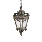 Kichler Tournai Grand Extra Large Outdoor Chain Lantern in Londonderry