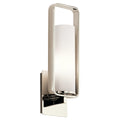 Kichler City Loft 1Lt Wall Light Polished Nickel KL/CITY LOFT1