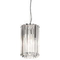 Kichler Crystal Skye Mini 1 Light Pendant Light in Chrome
