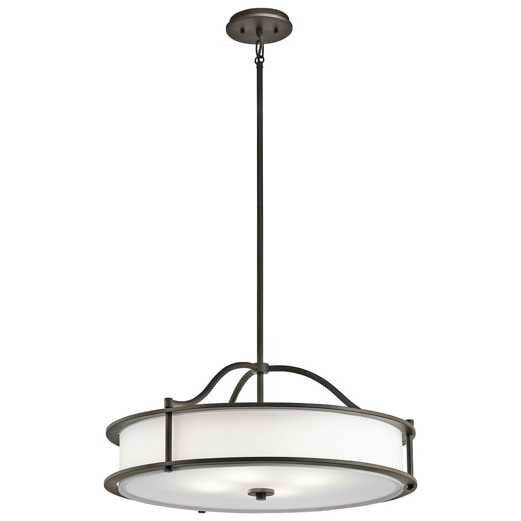 Kichler Emory 4 Light Duo-Mount Pendant Light in Old Bronze