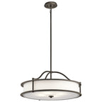 Kichler Emory 4 Light Duo-Mount Pendant Light in Old Bronze