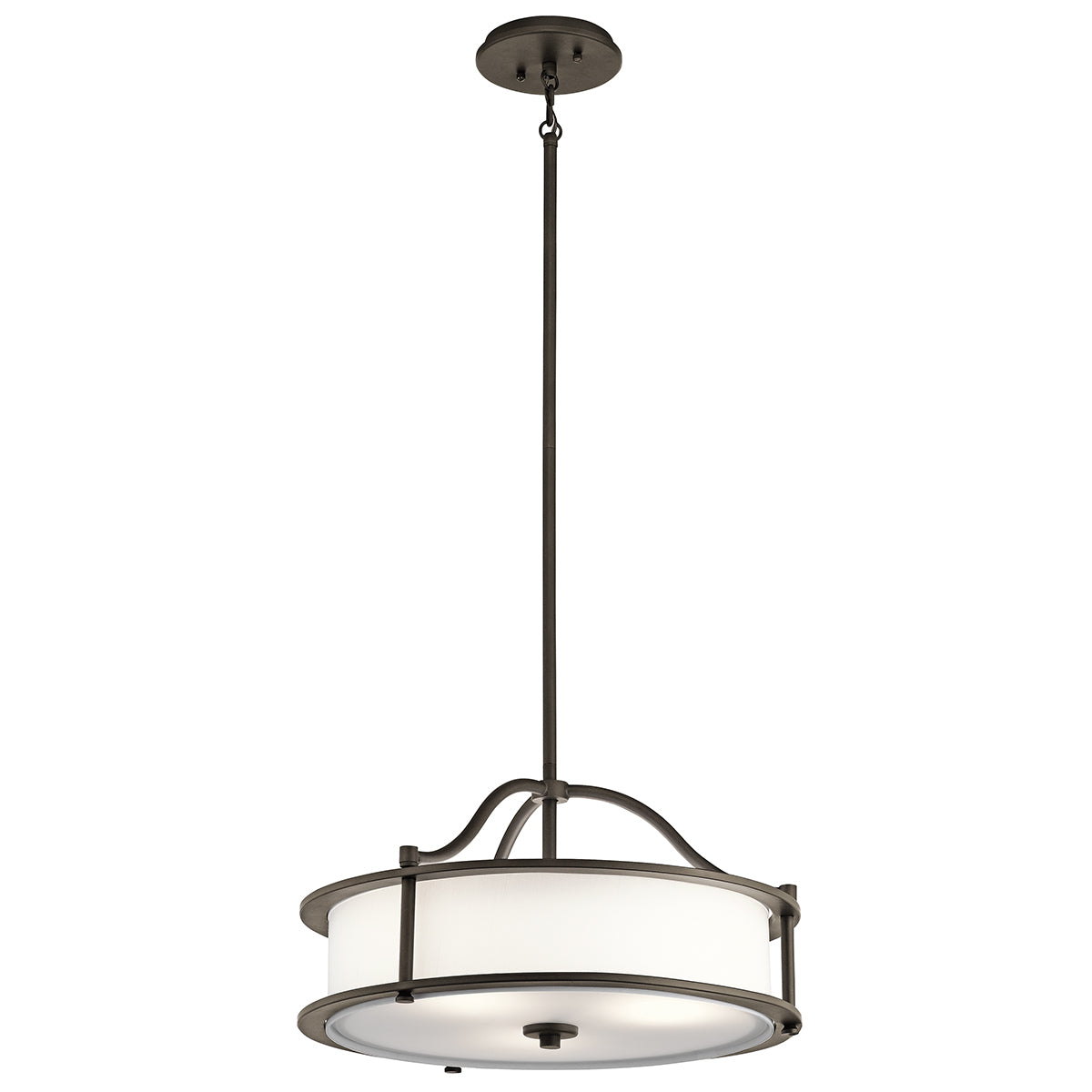 Kichler Emory 3 Light Pendant Light in Olde Bronze