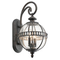 Kichler Halleron 2 Light Outdoor Wall Lantern in Londonderry